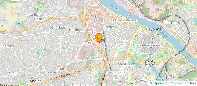 localisation de l'entreprise SCI DE LA GRANDE PLAGE à BAYONNE