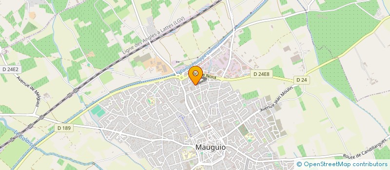 localisation de l'entreprise SCI DE LA GRANDE PRAIRIE  MAUGUIO