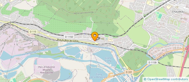 localisation de l'entreprise SCI DE LA GRANDE RUE  MESSEIN