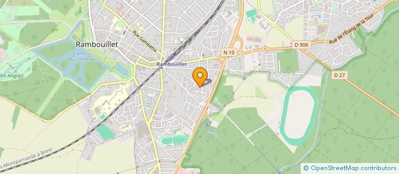 localisation de l'entreprise SCI DE LA GRANDE VALLEE à RAMBOUILLET