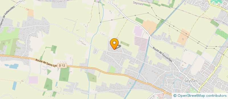 localisation de l'entreprise SCI DE LA GRANGE  SEYSSES