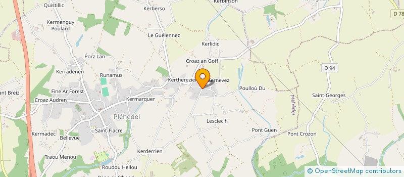 localisation de l'entreprise SCI DE LA GRANGE  LANNEBERT