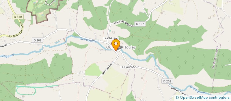 localisation de l'entreprise SCI DE LA GRANGE  MOYAUX