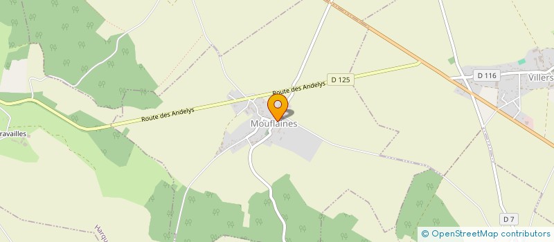 localisation de l'entreprise SCI DE LA GRANGE  ETREPAGNY