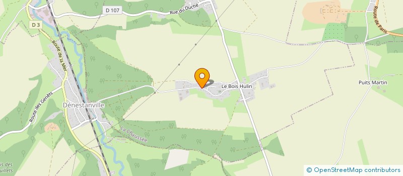 localisation de l'entreprise SCI DE LA GRANGE  LA CHAUSSEE