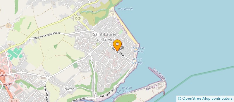 localisation de l'entreprise SCI DE LA GRANGE CROHEN  PLERIN