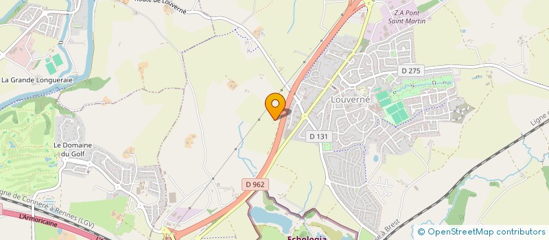 localisation de l'entreprise SCI DE LA GRATUISIERE  LOUVERNE