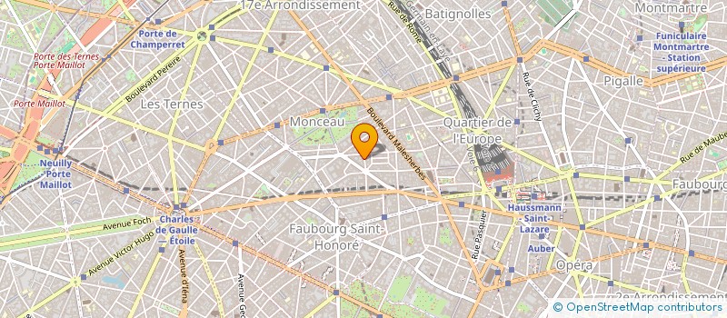 localisation de l'entreprise SCI DE LA GRELANDIERE  PARIS