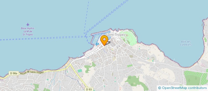 localisation de l'entreprise SCI DE LA GRENOUILLE-ALLARD à SAINT TROPEZ
