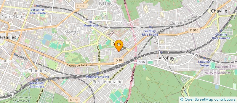 localisation de l'entreprise SCI DE LA GREVE à VERSAILLES