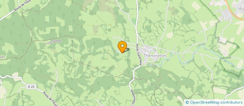 localisation de l'entreprise SCI DE LA GREZES  THEMINETTES