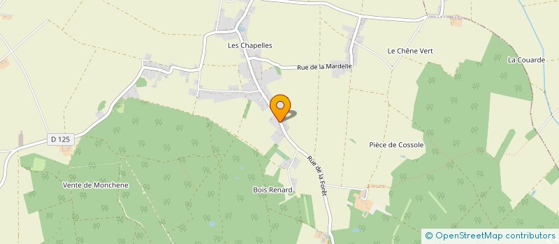localisation de l'entreprise SCI DE LA GRILLE DE MOROGUES à CHEVILLY