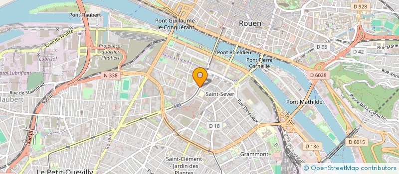 localisation de l'entreprise SCI DE LA GROUARDIERE  ROUEN