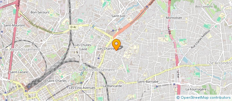 localisation de l'entreprise SCI DE LA GUADELONE à MARSEILLE