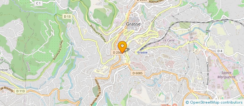 localisation de l'entreprise SCI DE LA GUASCHERIE à GRASSE