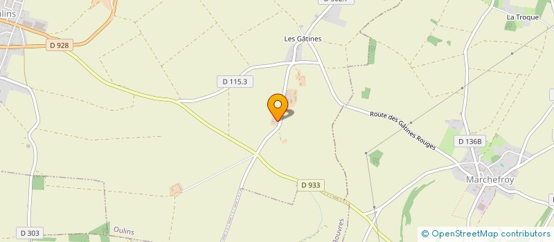 localisation de l'entreprise SCI DE LA GUERCHE à ROUVRES