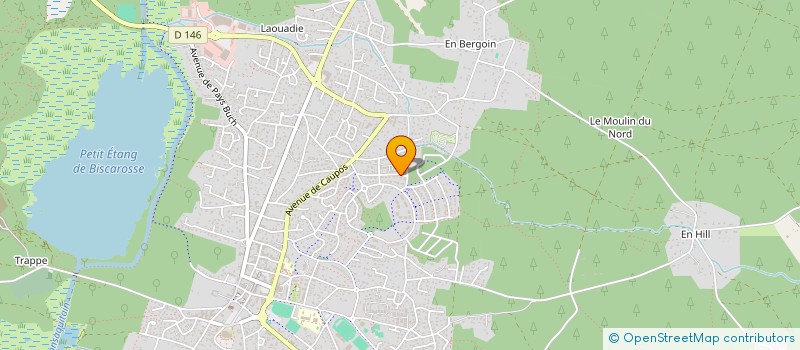 localisation de l'entreprise SCI DE LA GUIDONNERIE  BISCARROSSE