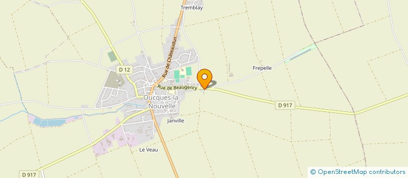 localisation de l'entreprise SCI DE LA GUINGUETTE  OUCQUES LA NOUVELLE