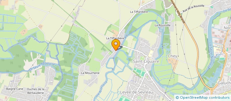 localisation de l'entreprise SCI DE LA GUIRANDE  NIORT