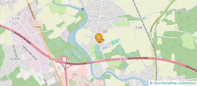 localisation de l'entreprise SCI DE LA HAIE BRULEE  GURGY