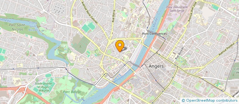 localisation de l'entreprise SCI DE LA HARPE à ANGERS