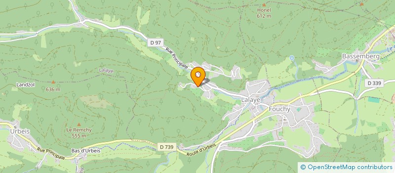 localisation de l'entreprise SCI DE LA HAUCHIRELLE  LALAYE