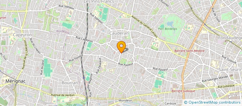 localisation de l'entreprise SCI DE LA HAUTE à BORDEAUX