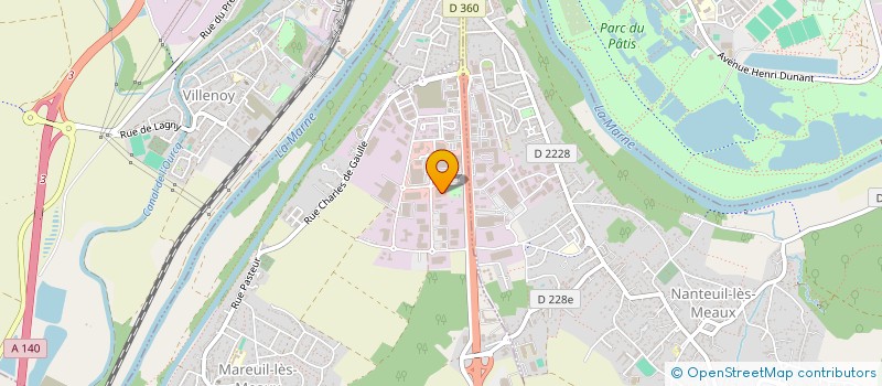 localisation de l'entreprise SCI DE LA HAUTE BORNE à MAREUIL-LES-MEAUX