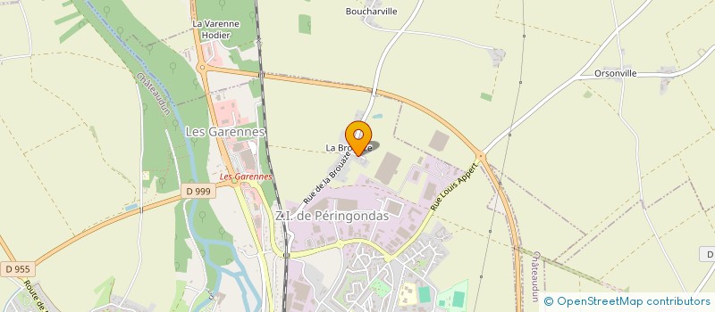 localisation de l'entreprise SCI DE LA HAUTE BORNE à CHATEAUDUN