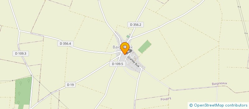 localisation de l'entreprise SCI DE LA HAUTE BORNE à BAIGNEAUX
