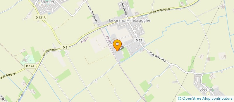 localisation de l'entreprise SCI DE LA HAUTE COLME à STEENE