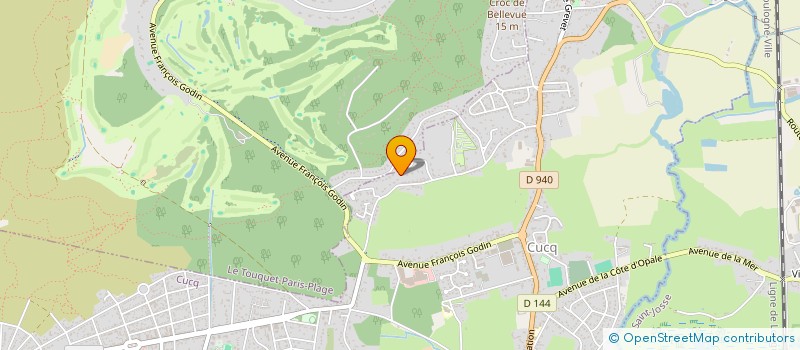 localisation de l'entreprise SCI DE LA HAUTE LAWE  CUCQ