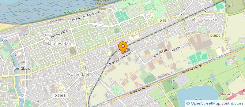 localisation de l'entreprise SCI DE LA HAUTE PLANCHE à DUNKERQUE