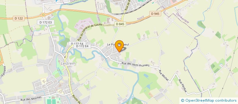 localisation de l'entreprise SCI DE LA HAUTE RUE  LESTREM