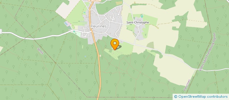 localisation de l'entreprise SCI DE LA HAUTE TAILLE  FLEURINES