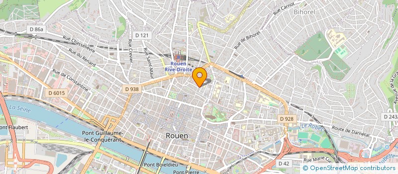 localisation de l'entreprise SCI DE LA HAUTE VILLE à ROUEN