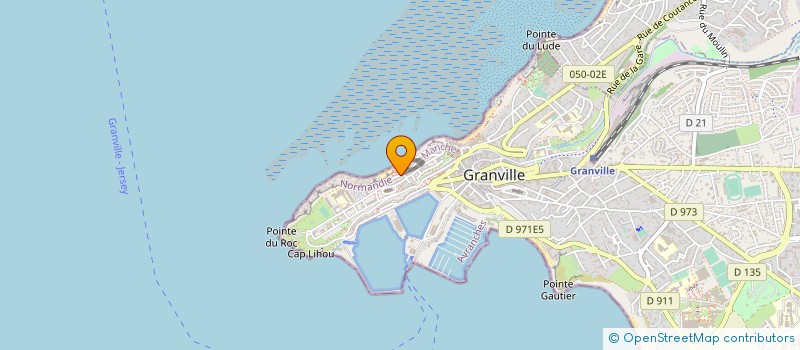 localisation de l'entreprise SCI DE LA HAUTE VILLE à GRANVILLE