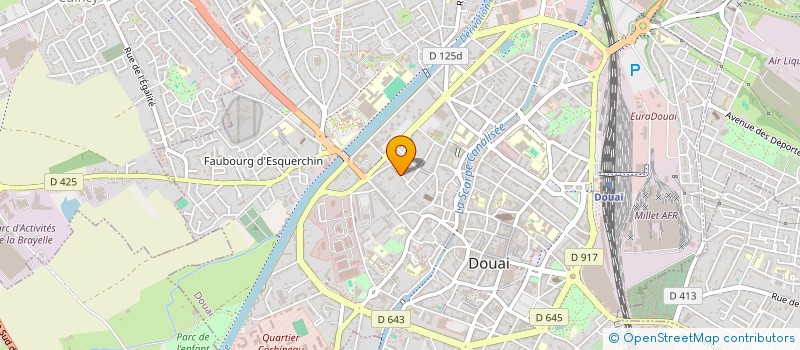 localisation de l'entreprise SCI DE LA HERSE à DOUAI
