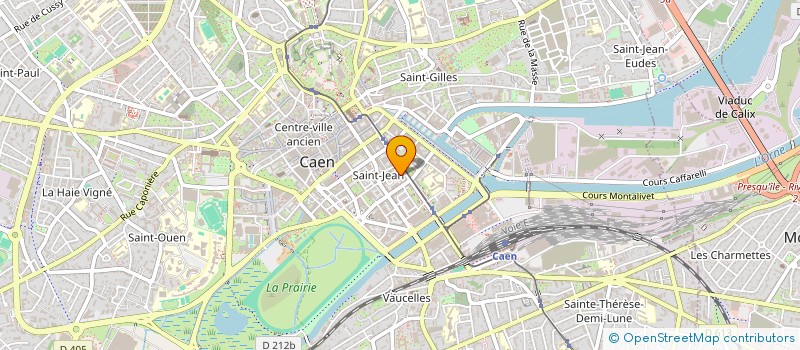 localisation de l'entreprise SCI DE LA HOULE à CAEN