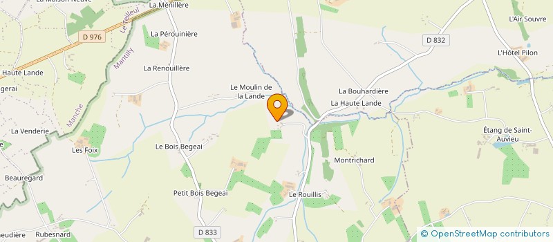localisation de l'entreprise SCI DE LA HOUSSAIE à MANTILLY