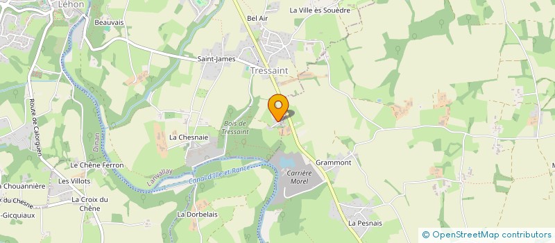 localisation de l'entreprise SCI DE LA HOUSSAYE  LANVALLAY