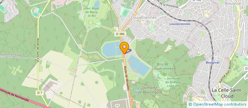 localisation de l'entreprise SCI DE LA HUCHETTE  LOUVECIENNES