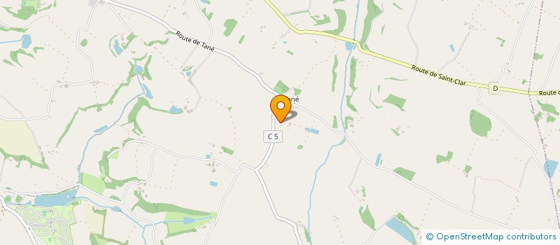 localisation de l'entreprise SCI DE LA HUNE  LECTOURE