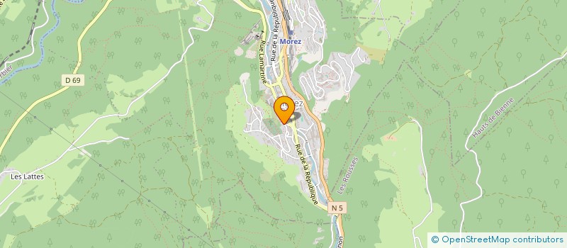 localisation de l'entreprise SCI DE LA ITOU  HAUTS DE BIENNE