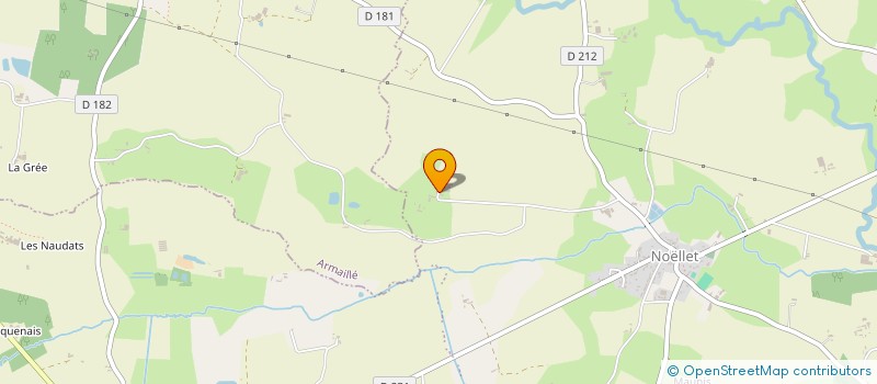 localisation de l'entreprise SCI DE LA JAILLE à OMBREE D'ANJOU