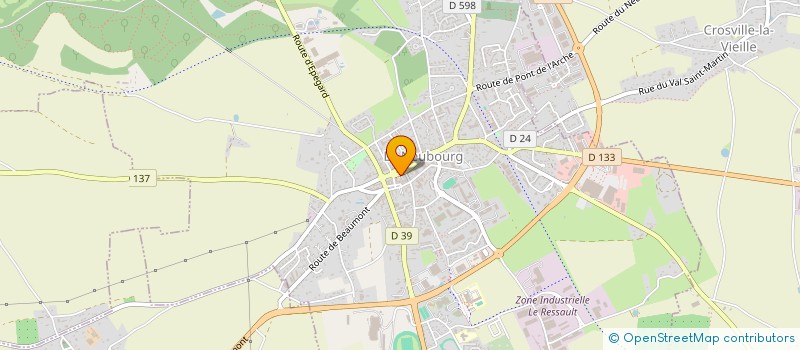 localisation de l'entreprise SCI DE LA JARDINIERE  LE NEUBOURG