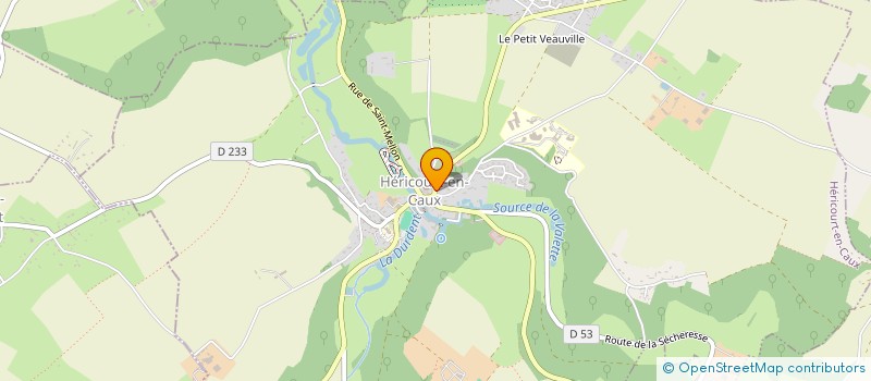 localisation de l'entreprise SCI DE LA JOIGNE  HERICOURT-EN-CAUX