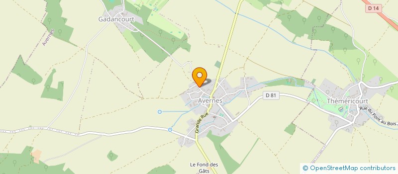 localisation de l'entreprise SCI DE LA JOLIVETTE  AVERNES