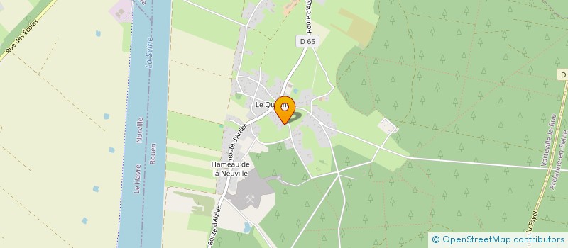 localisation de l'entreprise SCI DE LA JOME  VATTEVILLE-LA-RUE