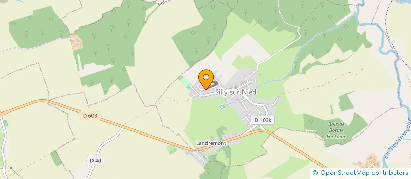 localisation de l'entreprise SCI DE LA JONCHIERE  SILLY-SUR-NIED